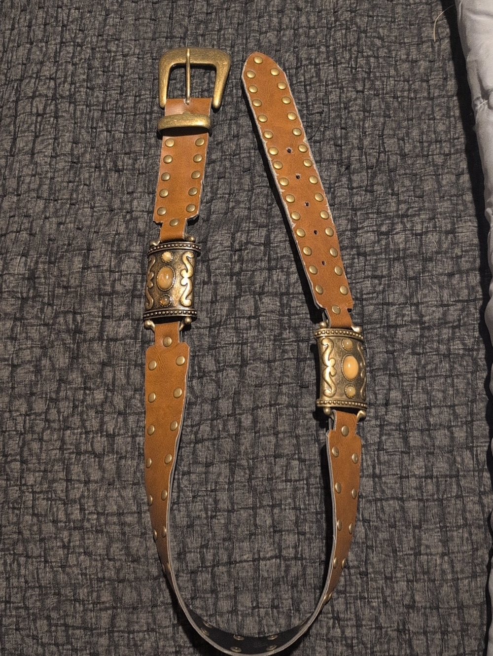 South Western Chic Cowgirl Yellowstone Jewel Belt Statement Belt SZ: 10/…